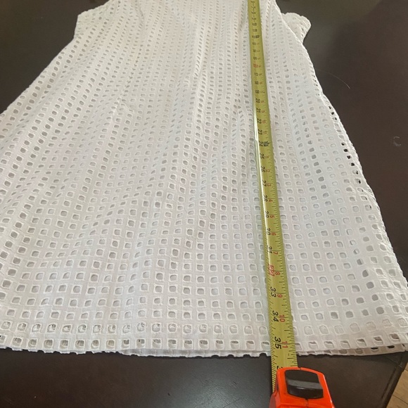 White eyelet cotton dress - Picture 7 of 8